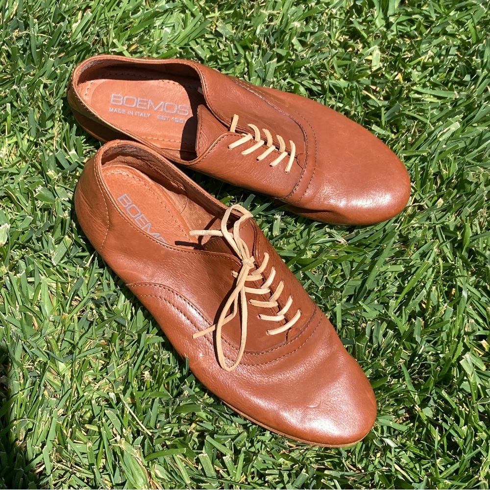 Brown leather Shoes